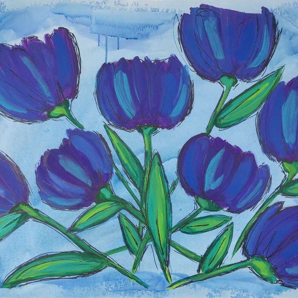Original Painting by Artist Rachael Potter